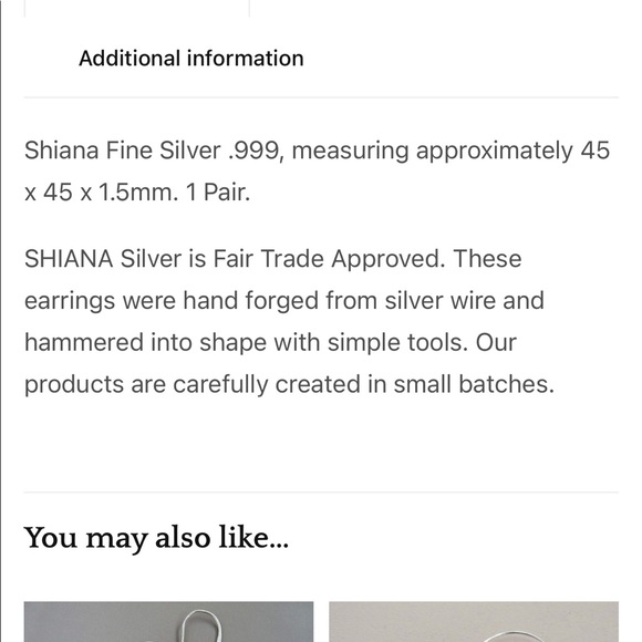 Hoop earrings - Picture 6 of 7